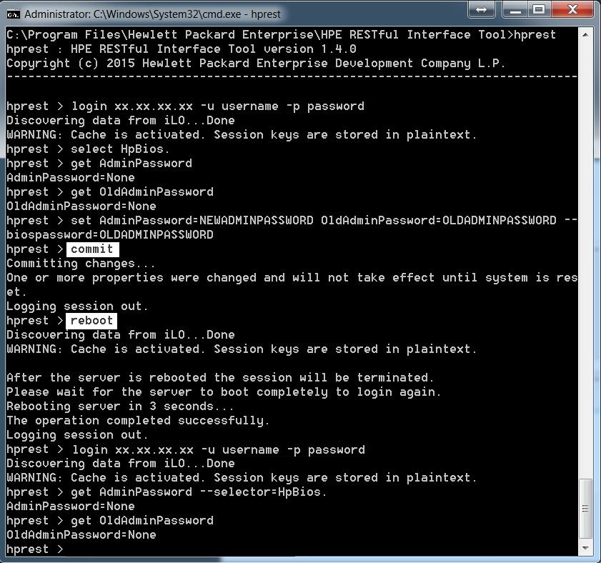 BIOS Password Example 3