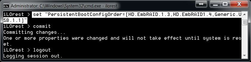 Bootorder Example 4